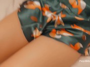 My Stepdad's Evening Fun. He Plaing with pussy in my bed 1/16