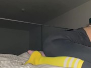 Virgin Cowgirl Humping Pillow Hard Between Buns 4/16