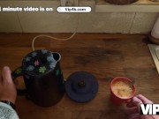 VIP4K. Hot blonde was moaning so hard while Hunter fucked. Hot sex with Greta Foss 2/16