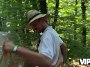 VIP4K. Hot blonde was moaning so hard while Hunter fucked. Hot sex with Greta Foss 6/16