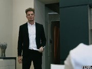 Lesbian woman discovers blowjob is fun Sata Jones 4/16