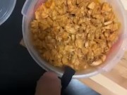 Chiken eating good 10/16