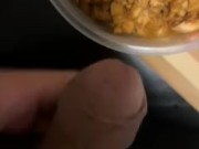 Chiken eating good 14/16