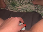 Playing with my wet pussy 11/16