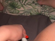 Playing with my wet pussy 8/16