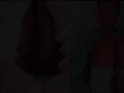 Riding a dildo when reading a book 1/16