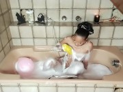 Playing in bathroom 12/16