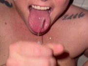 MILF is so Happy to Receive Her Big Facial from Uncut Cock! Onlyfans Snookybaby28 11/16