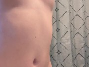 watch this petite 18 year old shower 8/16
