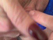 Wetwife having a wank before going to work 14/16