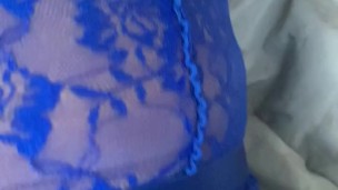 Wetwife having a wank before going to work