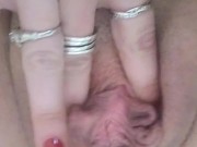 Fingering and rubbing clit 7/16