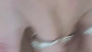 Fingering and rubbing clit