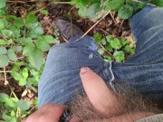 Pissing outdoors on a beautiful day 12/16