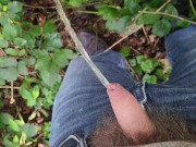 Pissing outdoors on a beautiful day 8/16