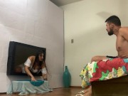 TERROR Samara veio assustar e foi fodida bem forte 15/16