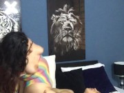 I ride my neighbor's cock deliciously at his wife's house 13/16