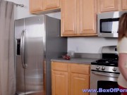 4K/ Beautiful Katie King Rubbing Her Pussy To Orgasm In Her Kitchen 1/16