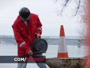 Anal sex break for the hot babe Manon Martin 2/16