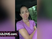 Big boobs babe shares behind porn scenes peek of candid real life storm prep, talk show hosting, bath time & more - Lelu Love 8/16