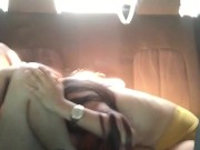 I ask my girlfriend to give me delicious oral sex on the way home. 9/16