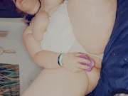 BBW talking dirty and squirting on toy 15/16