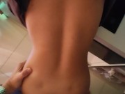 So cute 18 girl at Pattaya sexy Thai girfriend cooking Thaifood Part 1 of 2 11/16