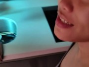 So cute 18 girl at Pattaya sexy Thai girfriend cooking Thaifood Part 1 of 2 3/16