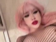 My neighbor masturbates and squirts. 16/16