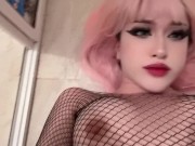 My neighbor masturbates and squirts.