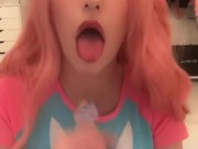 Stella Skye Sloppy Blowjob Begging For Your Cum 11/16