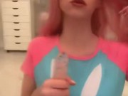 Stella Skye Sloppy Blowjob Begging For Your Cum 13/16