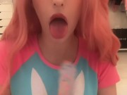 Stella Skye Sloppy Blowjob Begging For Your Cum 9/16