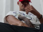 MILK ON MY FACE MY BLACK COCK WAS LOADED WITH GOOD CUM 2/16