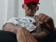 MILK ON MY FACE MY BLACK COCK WAS LOADED WITH GOOD CUM 4/16