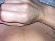 Needed a quickie after a long day, thick cumshot, ball play 3/16