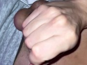 Needed a quickie after a long day, thick cumshot, ball play 8/16