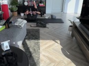 Hijabi Aaliyah Yasin is caught by her housemate and gets big cum facial 3/16