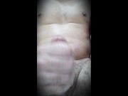 I saw my naughty neighbor through the window and jerked off in her honor, listening to reggea! 11/16