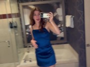 Young Slut Stella Gray Shows Off Creampie Before Going Out In Las Vegas 14/16