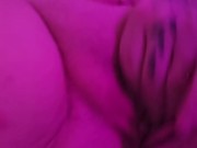 BBW plays with her wet pussy 7/16