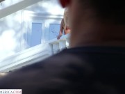 Blake Blossom's Surprise Fuck Session with Ryan the Mover 4/16