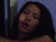 Asian's horny double penetration with my 2 toys! 4/16