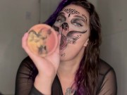 Sexy MILF sucks and sucks her dildo! 5/16