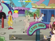 Fuckerman Lewd Park #5 - Fucking a busty circus assistant secretly - Jazziuu - Gameplay 2/16