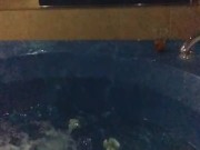 Our first date at the motel jacuzzi 7/16