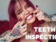 Teeth Inspection Fetish Trailer 3/16