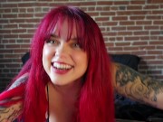 POV Bratty Redhead Dresses You Up And Puts Makeup On You, Turning You Into A Feminized Sissy 8/16