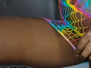 My sexy ebony maid wanted to prove to me she is better than my wife, Really!!! 14/16