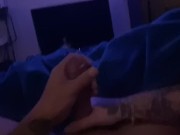 Quick handjobin bed 8/16